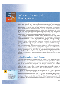 Inflation: Causes and Consequences