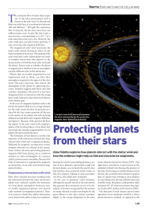 Protecting planets from their stars