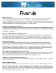Fluoride - Tiny Teeth General Dentistry
