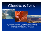 Changes to Land