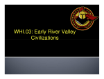 WHI.03: Early River Valley Civilizations