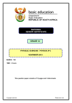 grade 12 national senior certificate