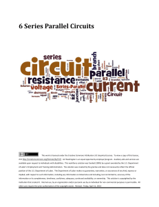 6 Series Parallel Circuits