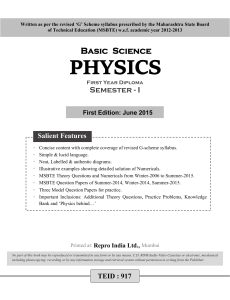 I, Physics - Target Publications