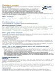 Cholesterol overview - Goodna Medical Centre