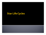 Star Life Cycles