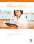 Gold Standard Drug Database