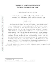 Statistics of gamma-ray point sources below the Fermi detection limit