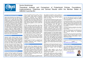 Theoretical Analysis and Comparison of Protectionist Policies