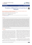 Prevalence of Malarial Fever in Local Area of Mansehra