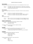 COMMON MISTAKES IN GRAMMAR Faulty Parallelism