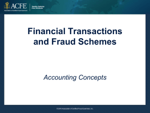 Accounting Concepts - Association of Certified Fraud Examiners