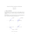 Section 10.3 Polar Coordinates and Functions