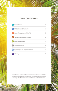 TABLE OF CONTENTS - Epilepsy Foundation of Florida