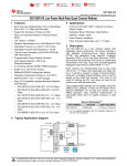 DS110DF410 Low Power Multi-Rate Quad