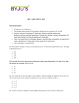 Maths Practice Paper Class-X