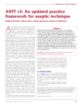 ANTT v2: An updated practice framework for aseptic technique