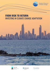 From Risk to Return: Investing in Climate Change Adaptation
