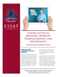 Course Access in Missouri: Diversity - Show