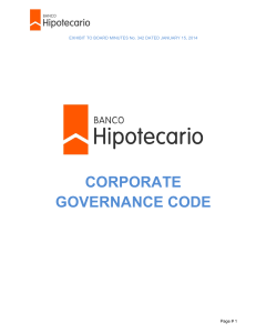 Corporate Governance Code