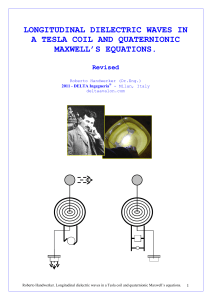 Longitudinal dielectric waves