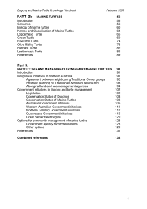 Dugong and marine turtle handbook_Part 2b