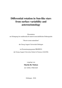 Differential rotation in Sun-like stars from surface variability and