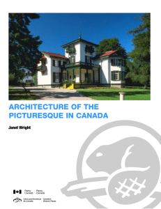 Architecture of the Picturesque in Canada