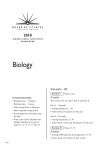 2010 HSC Exam Paper - Biology