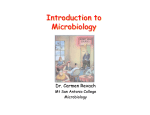 Introduction to Microbiology Introduction to Microbiology