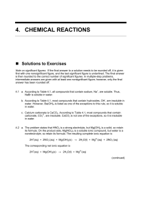 4. chemical reactions
