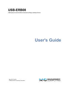 USB-ERB08 - Measurement Computing