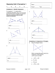 Geometry Unit 5 Corrective 1