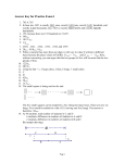 Answer Key for Practice Exam 1