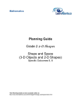 Sample Lesson Plan – Grade 1, Number