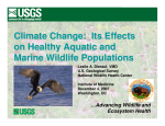 Climate Change: Its Effects on Healthy Aquatic and Marine Wildlife