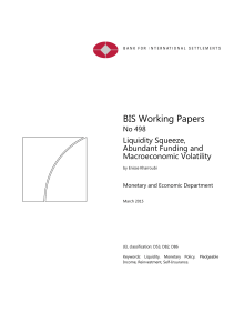 Liquidity Squeeze, Abundant Funding and Macroeconomic Volatility
