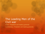 Leaders During the Civil War