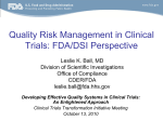 FDA`s Risk-Based Inspection by Leslie Ball