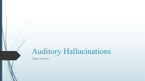 Auditory Hallucinations