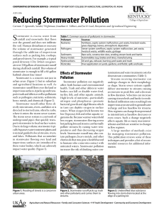 AEN-106: Reducing Stormwater Pollution