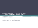 1. Intro Structural Biology and Basics