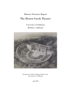 The Hearst Greek Theatre - Real Estate
