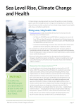 Sea Level Rise, Climate Change and Health
