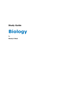 Biology - Tutor
