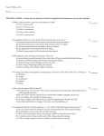 Exam 2 Physics 102 - Colorado Mesa University