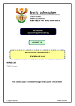 Electrical Technology - Department of Basic Education