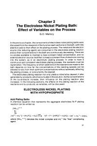 Chapter 2 The Electroless Nickel Plating Bath: Effect of Variables on