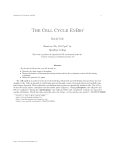 The Cell Cycle EnBio