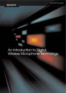 An Introduction to Digital Wireless Microphone Technology